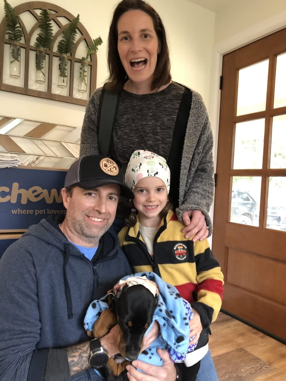 Trek Family Dobermans puppy family